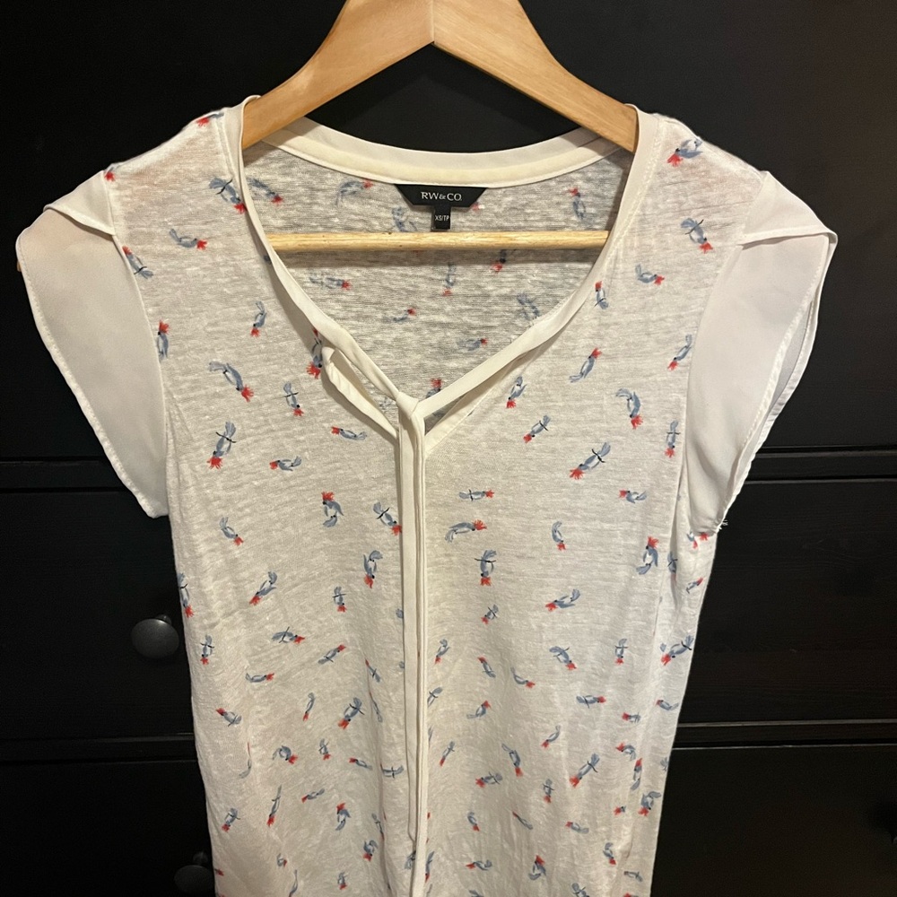 R & W CO. Top, ladies XS